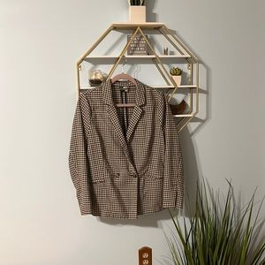 Houndstooth Blazer